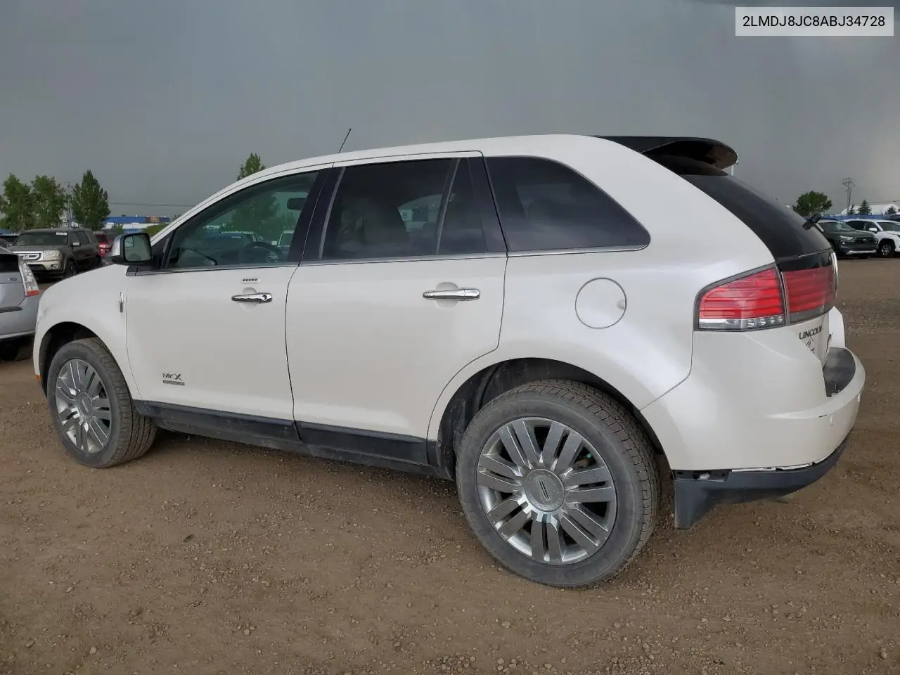2010 Lincoln Mkx VIN: 2LMDJ8JC8ABJ34728 Lot: 62060235
