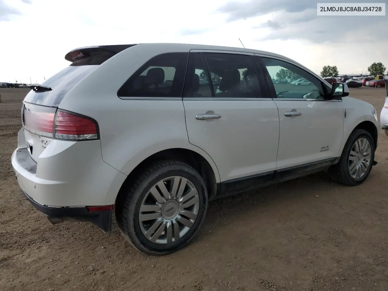 2010 Lincoln Mkx VIN: 2LMDJ8JC8ABJ34728 Lot: 62060235