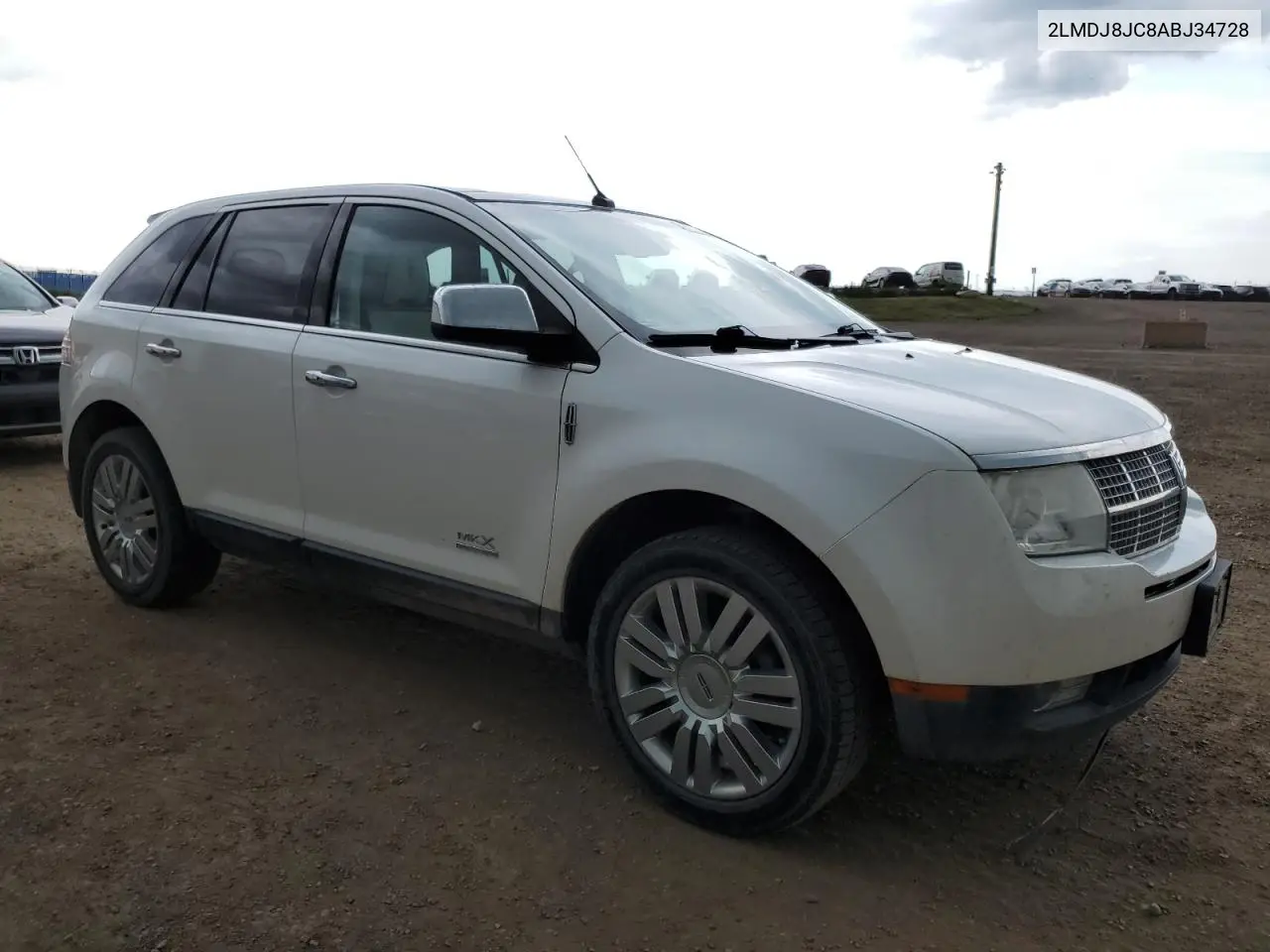 2010 Lincoln Mkx VIN: 2LMDJ8JC8ABJ34728 Lot: 62060235