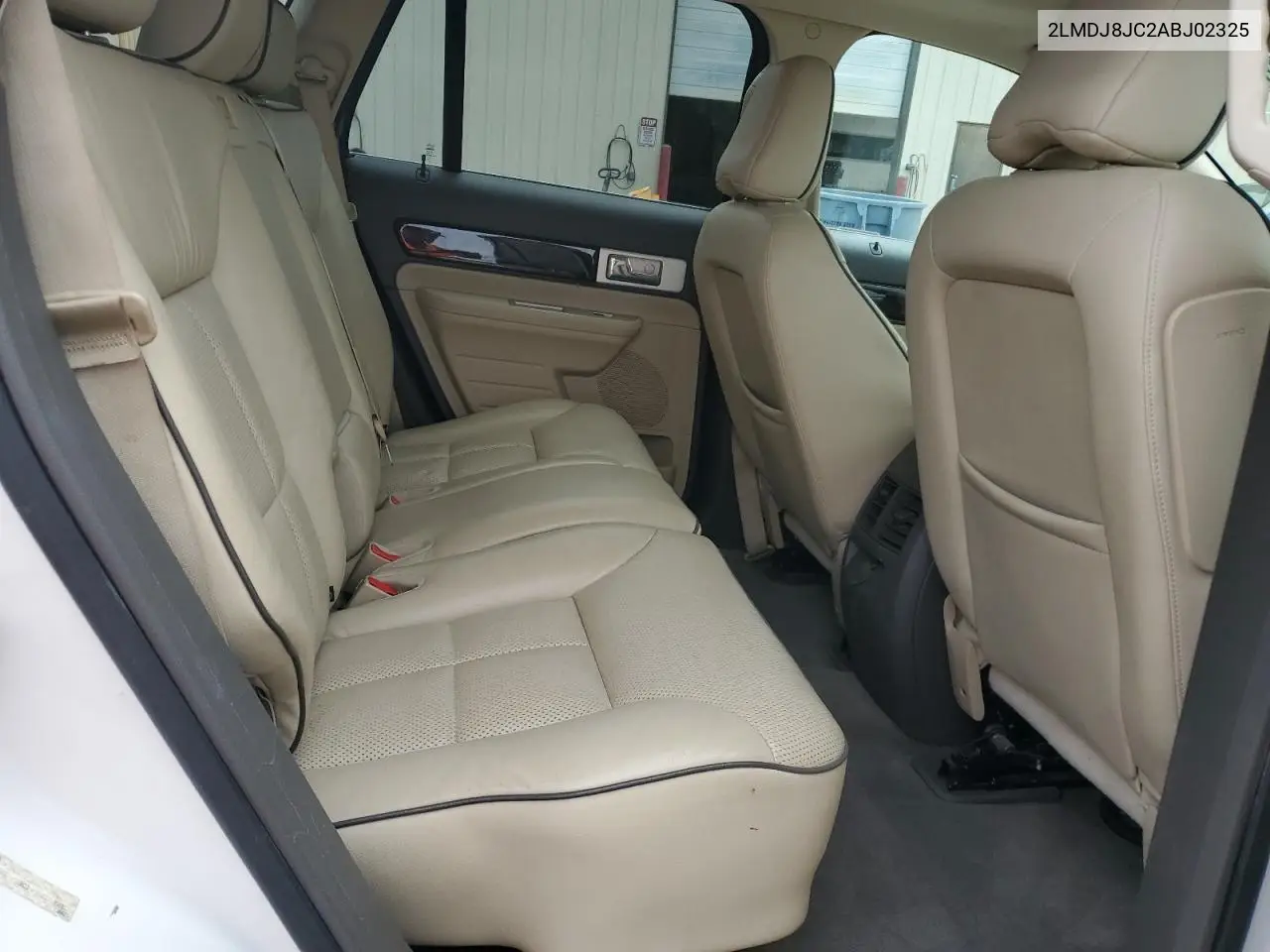 2010 Lincoln Mkx VIN: 2LMDJ8JC2ABJ02325 Lot: 65037825