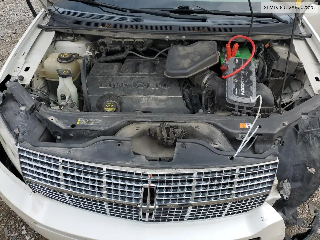 2010 Lincoln Mkx VIN: 2LMDJ8JC2ABJ02325 Lot: 65037825