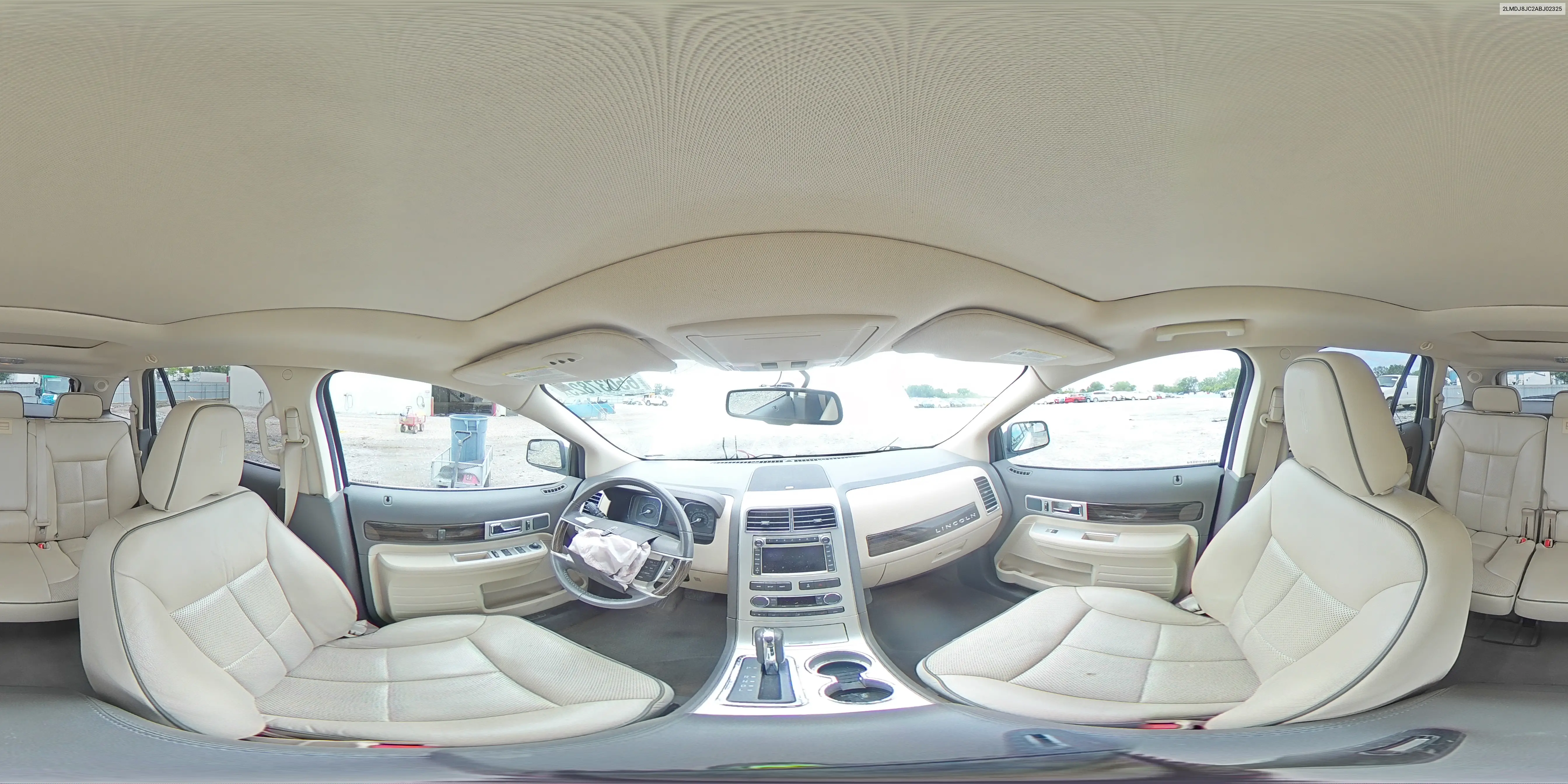 2010 Lincoln Mkx VIN: 2LMDJ8JC2ABJ02325 Lot: 65037825