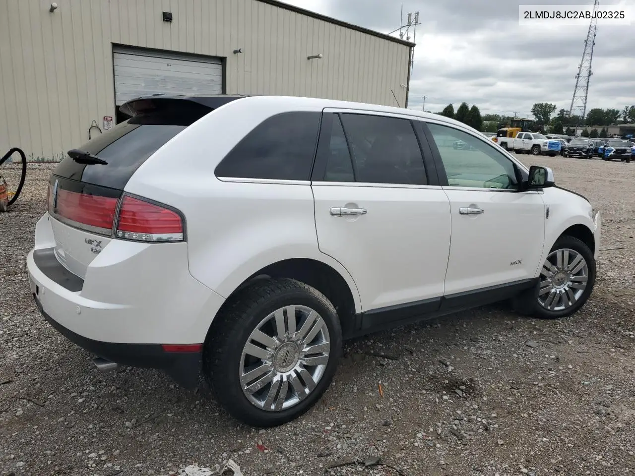 2010 Lincoln Mkx VIN: 2LMDJ8JC2ABJ02325 Lot: 65037825