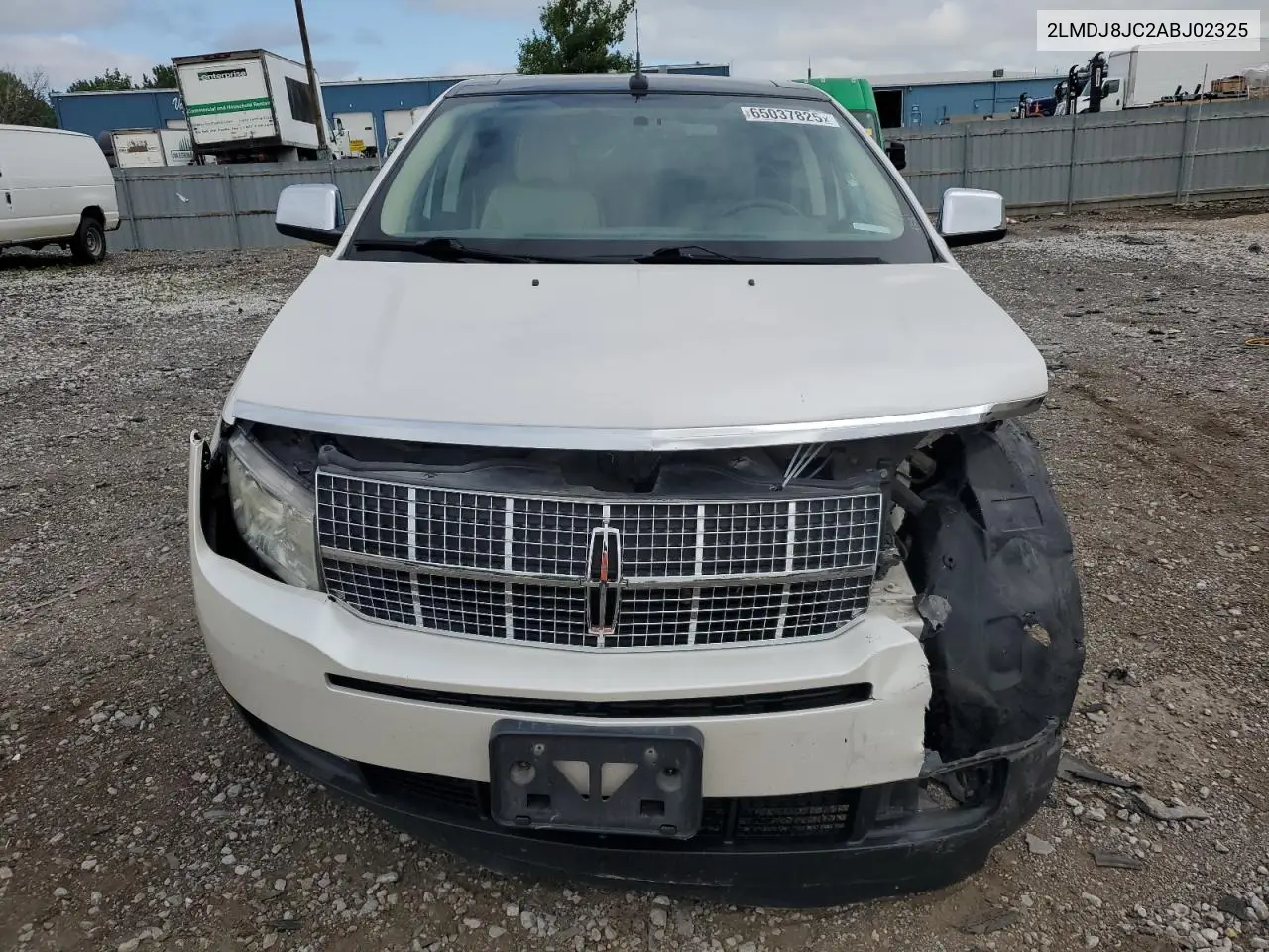 2010 Lincoln Mkx VIN: 2LMDJ8JC2ABJ02325 Lot: 65037825