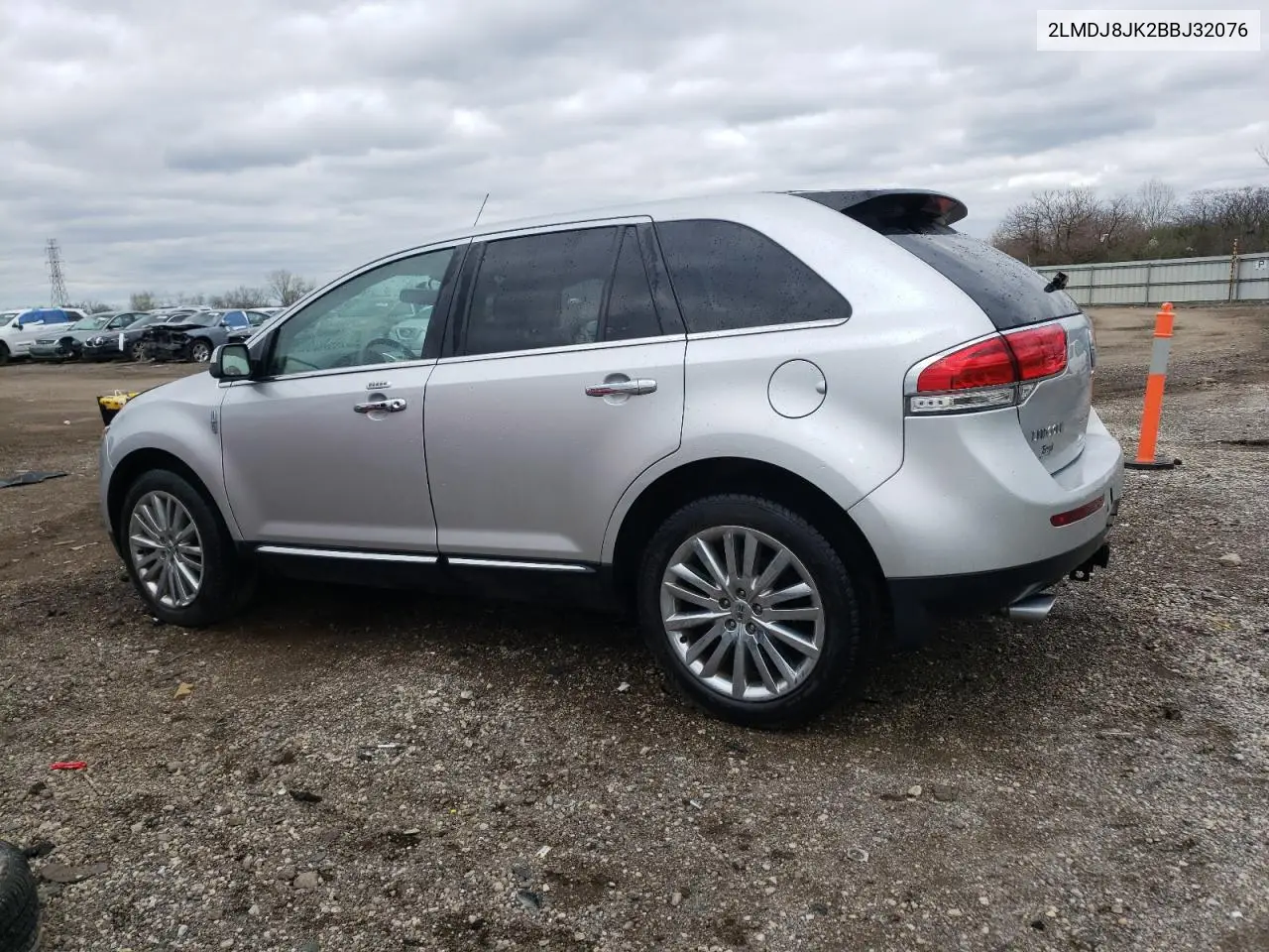 2011 Lincoln Mkx VIN: 2LMDJ8JK2BBJ32076 Lot: 53683345