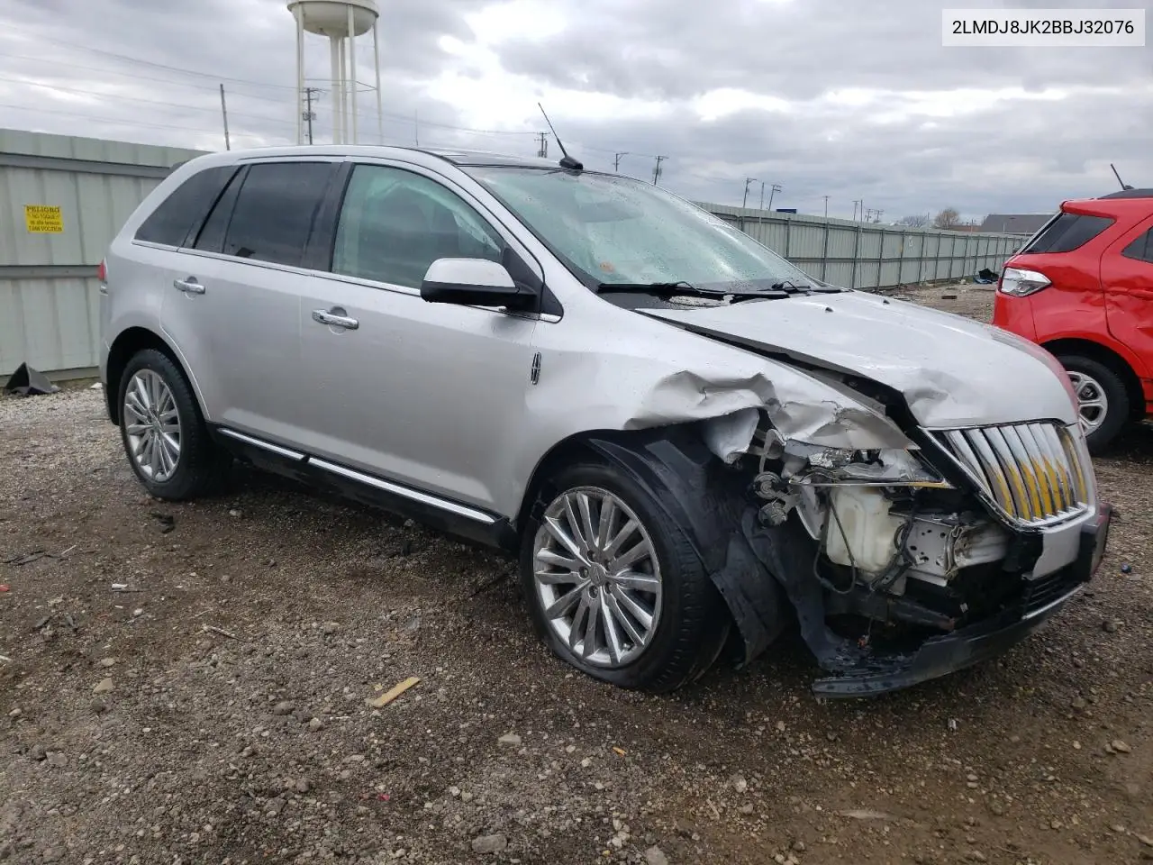 2011 Lincoln Mkx VIN: 2LMDJ8JK2BBJ32076 Lot: 53683345