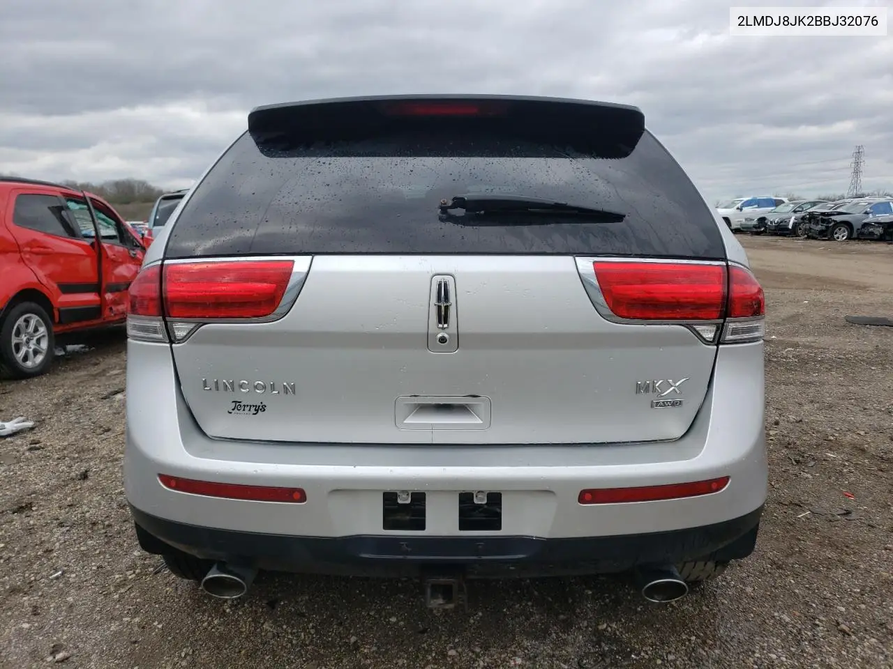 2011 Lincoln Mkx VIN: 2LMDJ8JK2BBJ32076 Lot: 53683345