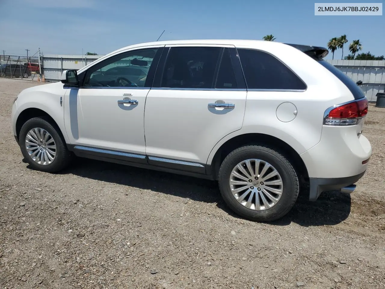 2011 Lincoln Mkx VIN: 2LMDJ6JK7BBJ02429 Lot: 56240025