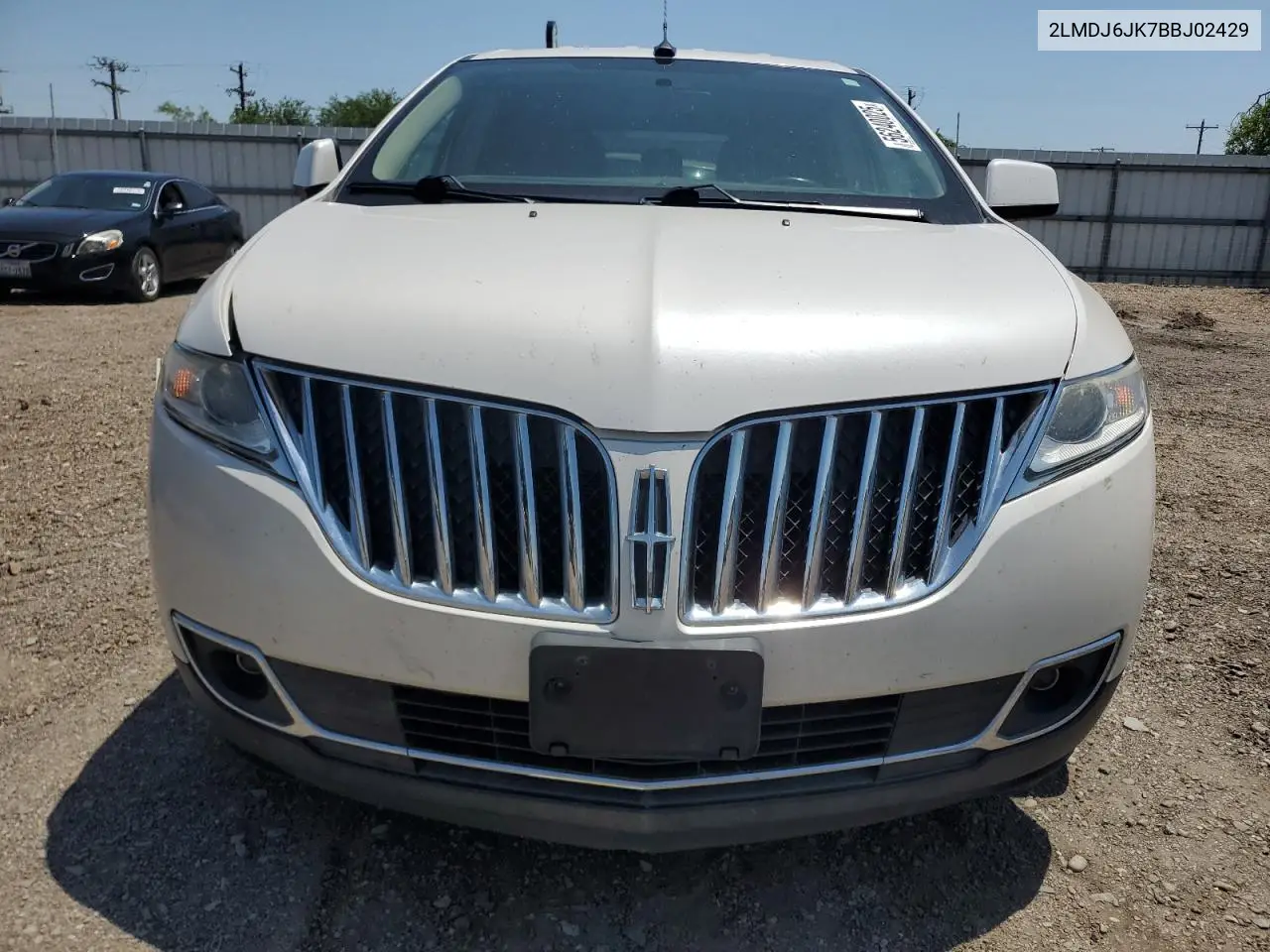 2011 Lincoln Mkx VIN: 2LMDJ6JK7BBJ02429 Lot: 56240025