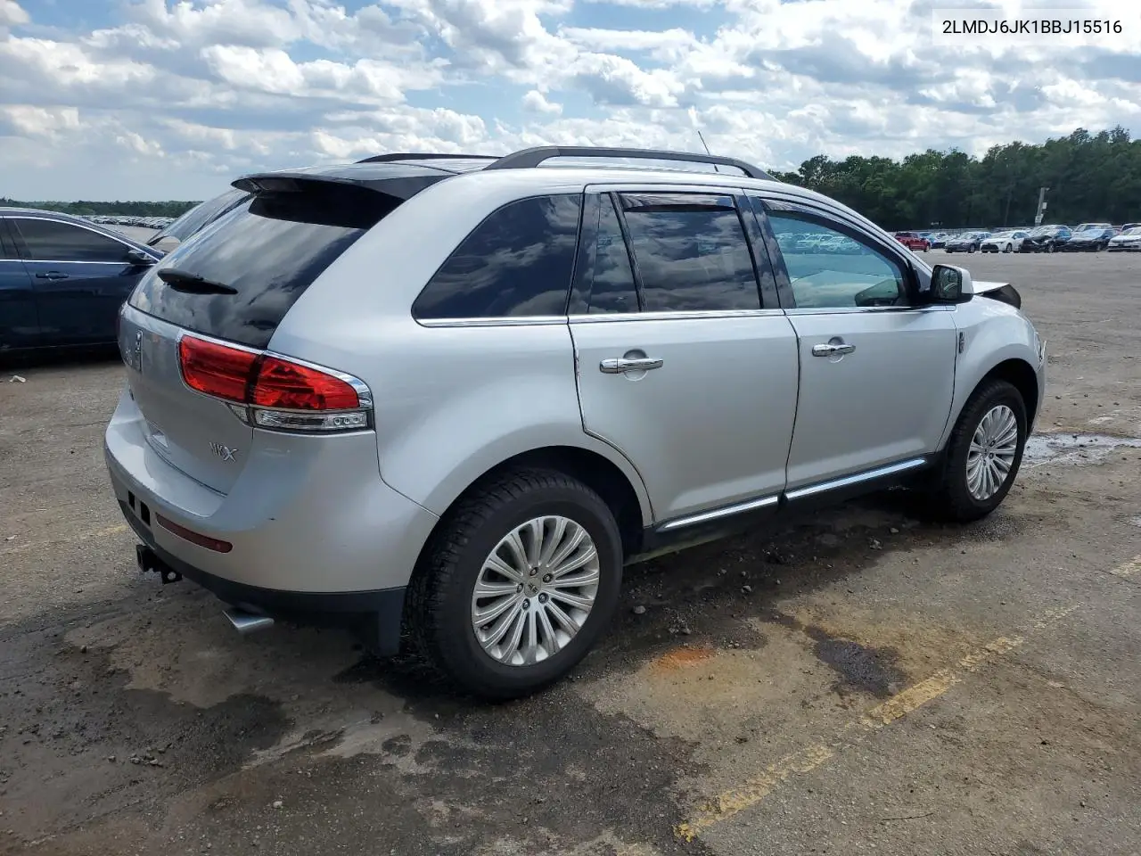 2011 Lincoln Mkx VIN: 2LMDJ6JK1BBJ15516 Lot: 56751915