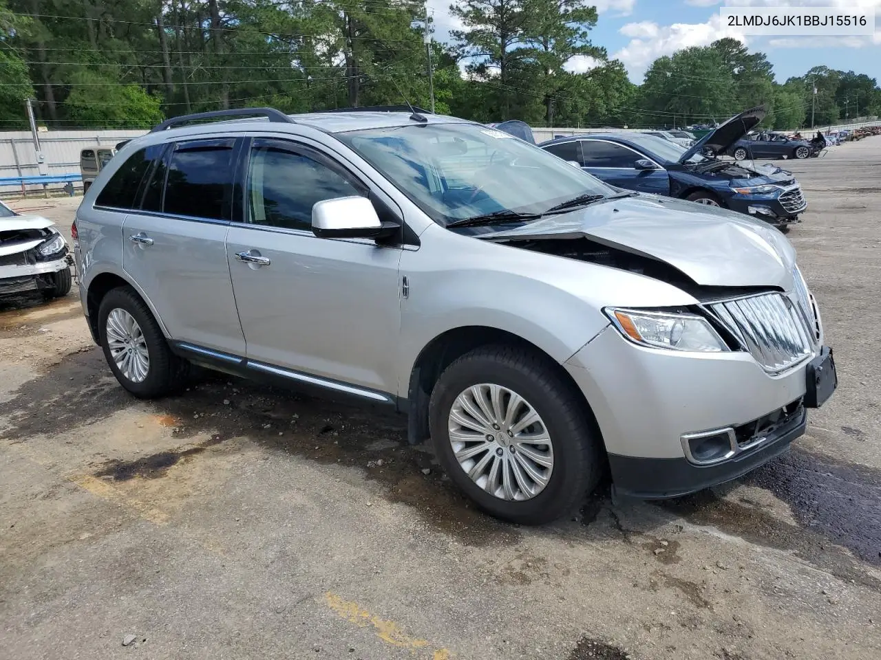 2011 Lincoln Mkx VIN: 2LMDJ6JK1BBJ15516 Lot: 56751915