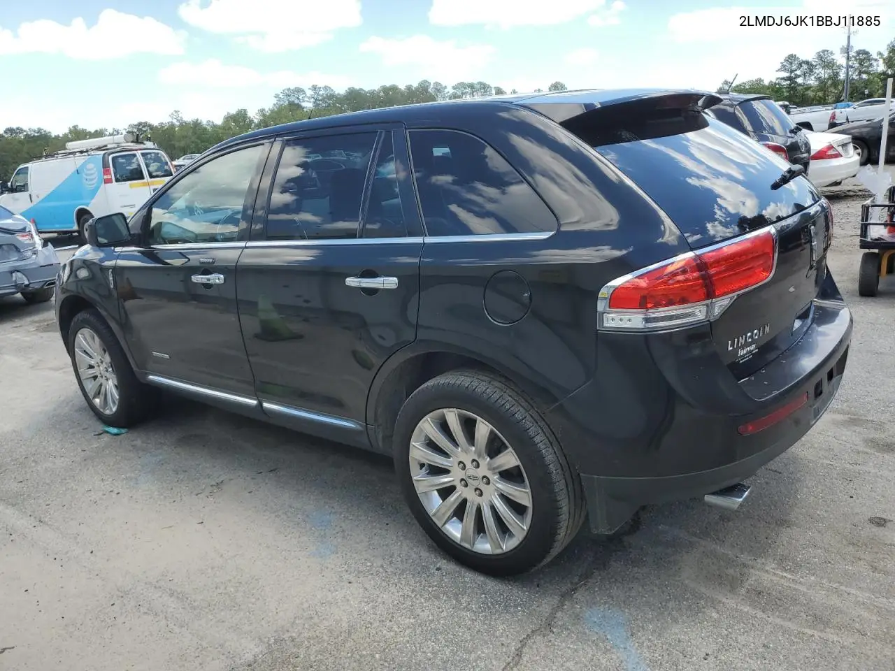 2011 Lincoln Mkx VIN: 2LMDJ6JK1BBJ11885 Lot: 56799455