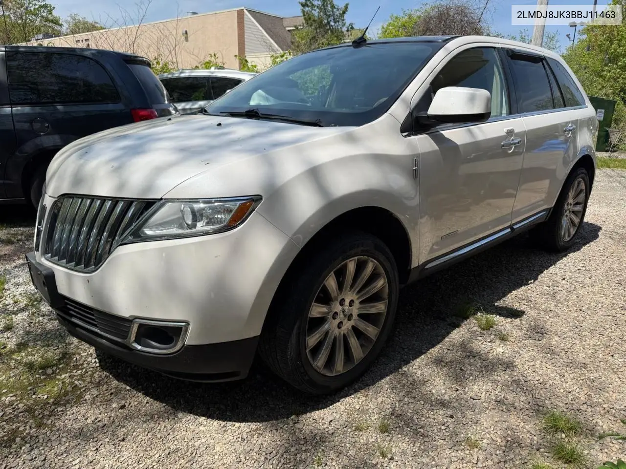 2011 Lincoln Mkx VIN: 2LMDJ8JK3BBJ11463 Lot: 57185055