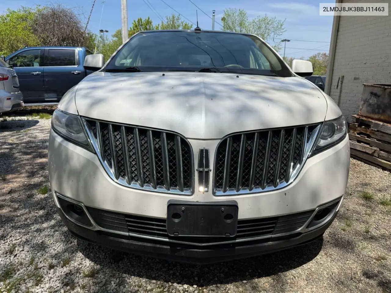 2011 Lincoln Mkx VIN: 2LMDJ8JK3BBJ11463 Lot: 57185055