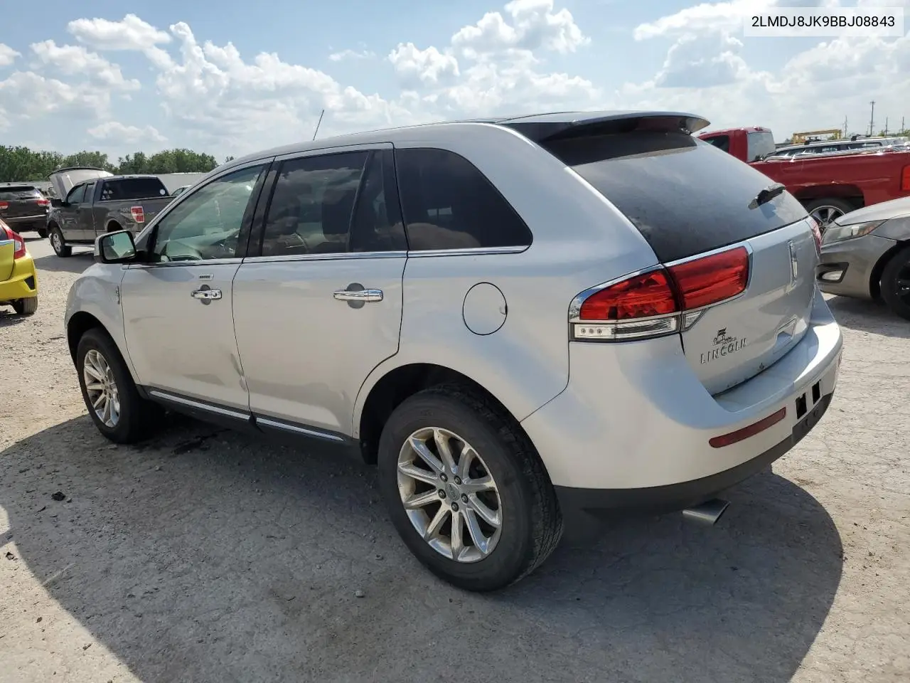 2011 Lincoln Mkx VIN: 2LMDJ8JK9BBJ08843 Lot: 62584155
