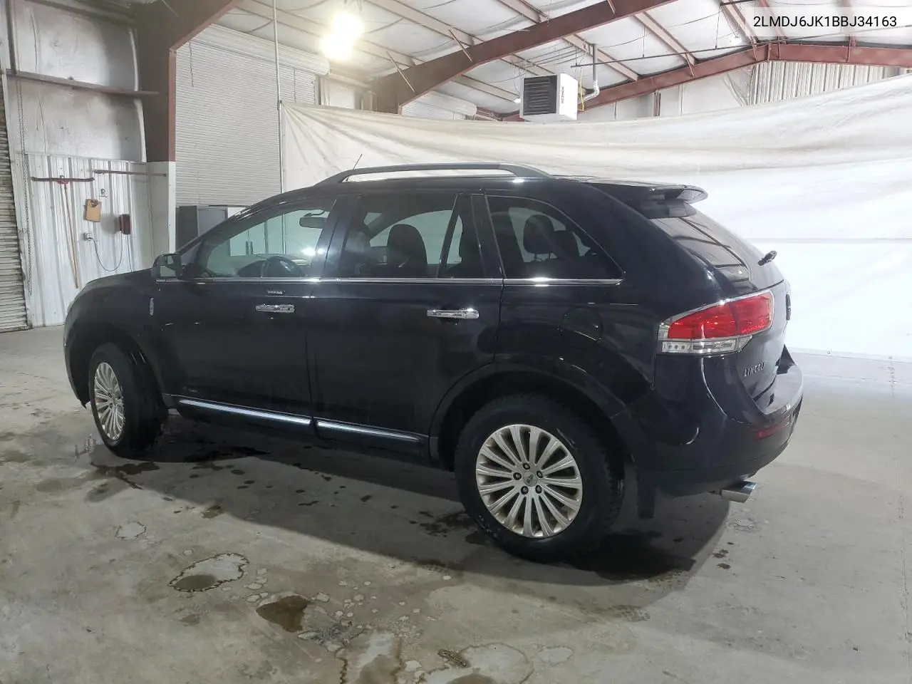 2011 Lincoln Mkx VIN: 2LMDJ6JK1BBJ34163 Lot: 62658215