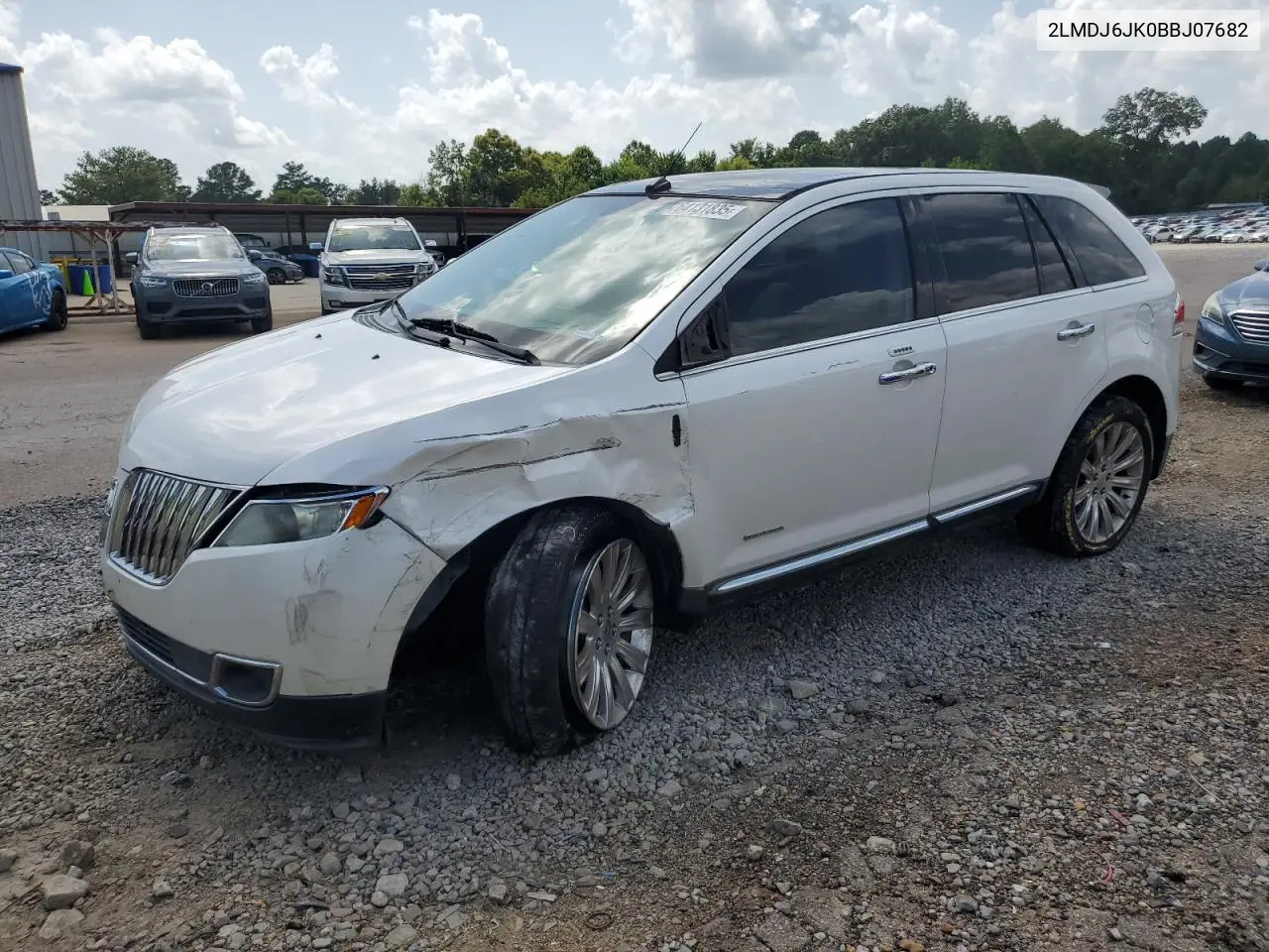 2011 Lincoln Mkx VIN: 2LMDJ6JK0BBJ07682 Lot: 64131835