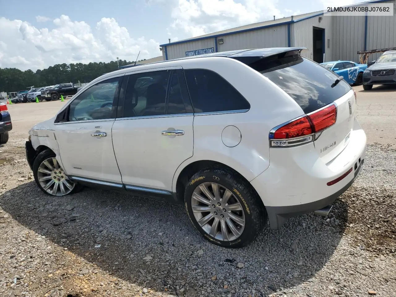 2011 Lincoln Mkx VIN: 2LMDJ6JK0BBJ07682 Lot: 64131835