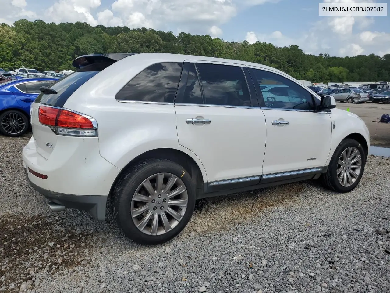 2011 Lincoln Mkx VIN: 2LMDJ6JK0BBJ07682 Lot: 64131835