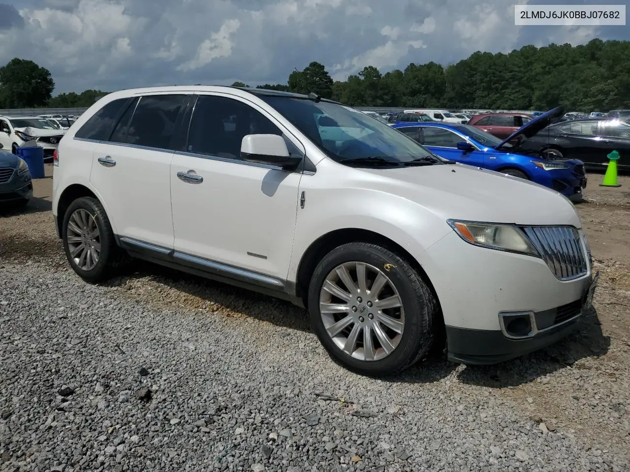 2011 Lincoln Mkx VIN: 2LMDJ6JK0BBJ07682 Lot: 64131835