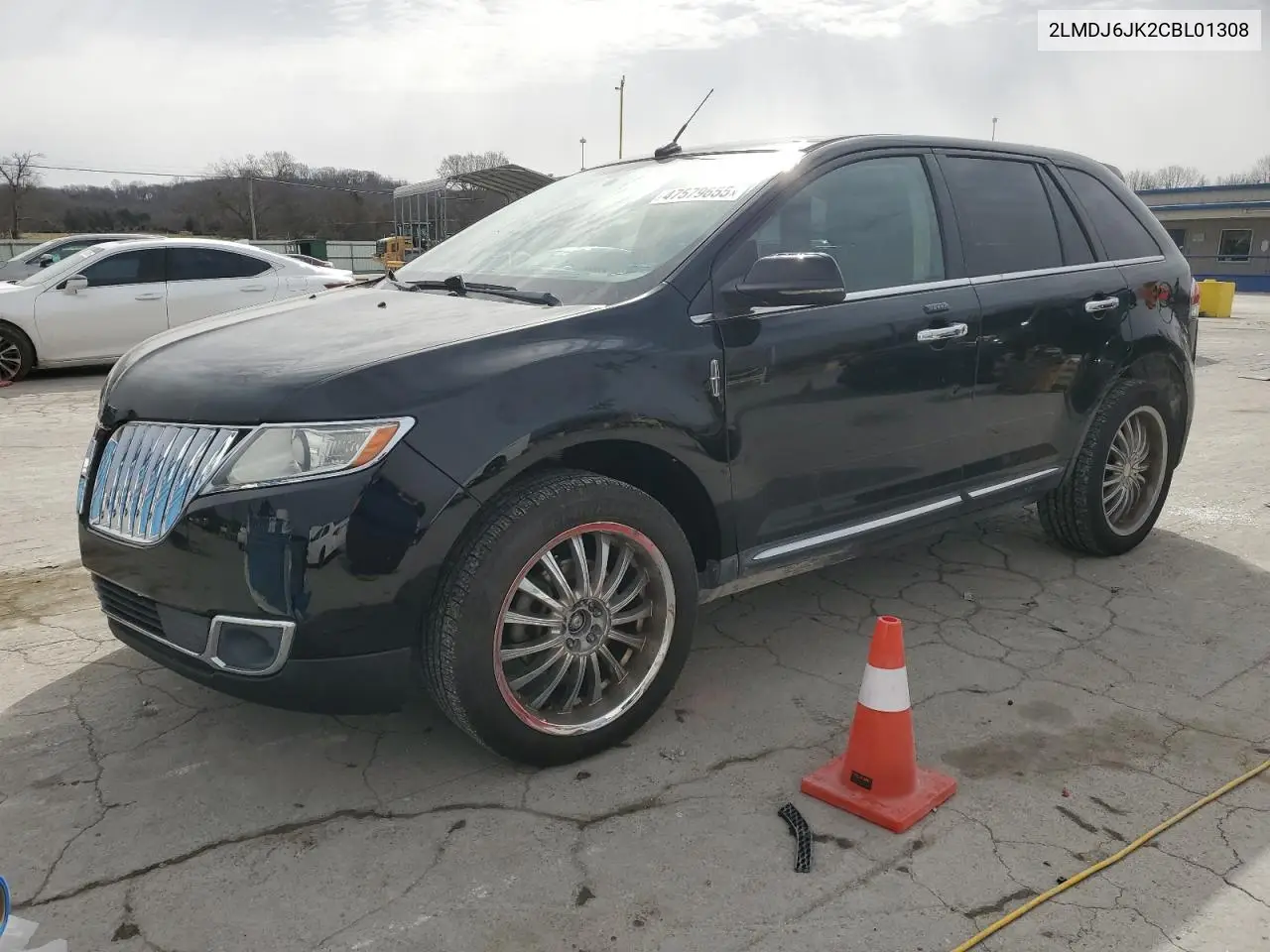 2012 Lincoln Mkx VIN: 2LMDJ6JK2CBL01308 Lot: 47579655