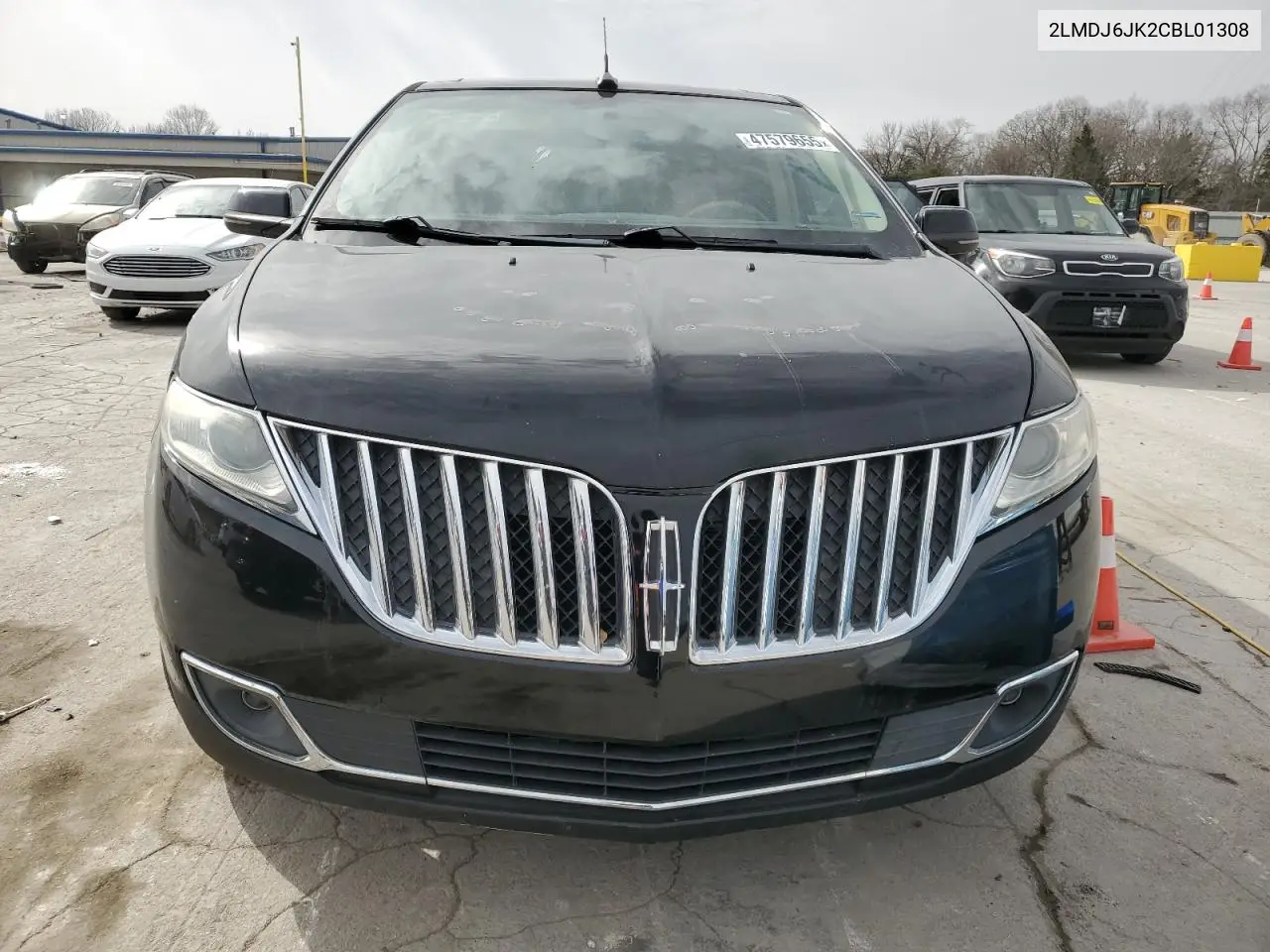 2012 Lincoln Mkx VIN: 2LMDJ6JK2CBL01308 Lot: 47579655