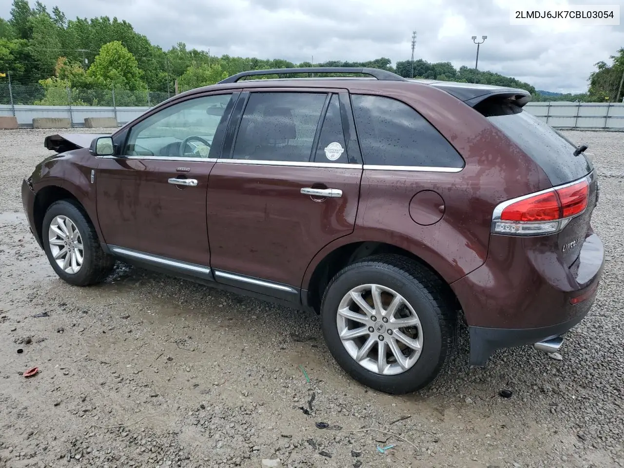 2012 Lincoln Mkx VIN: 2LMDJ6JK7CBL03054 Lot: 58491705
