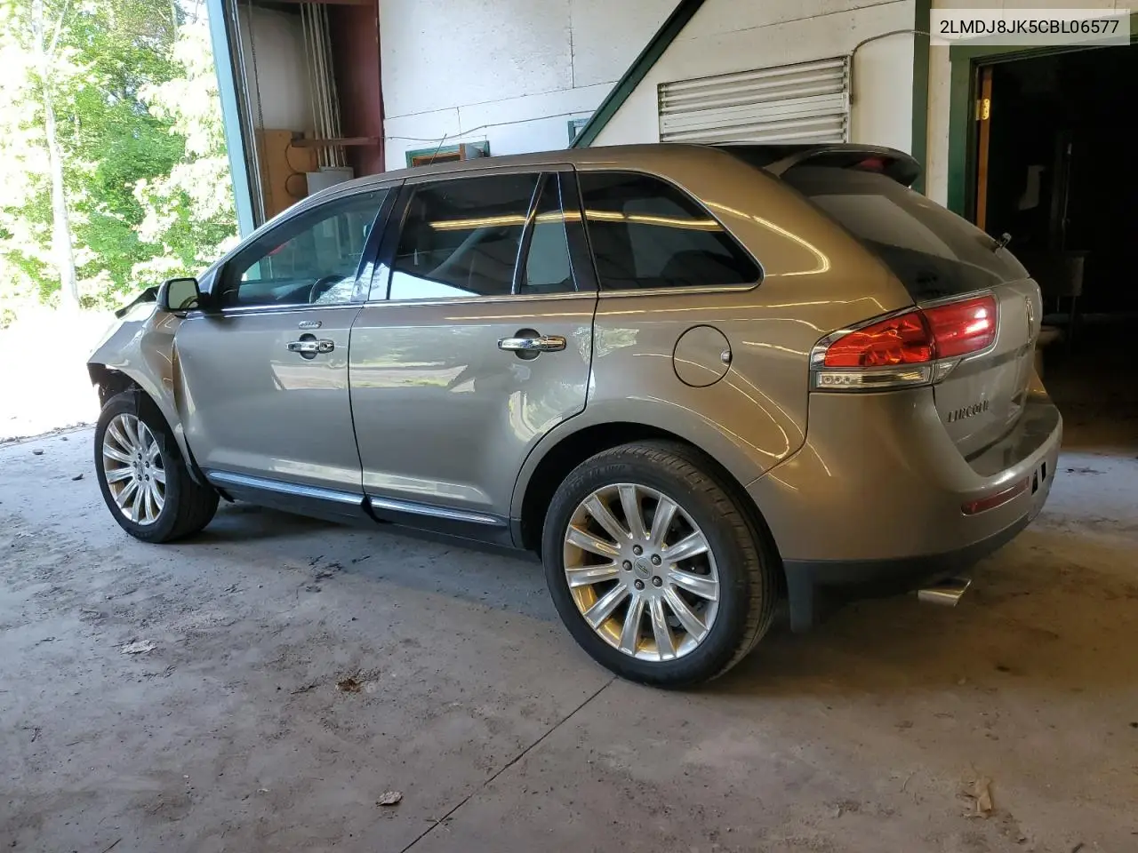 2012 Lincoln Mkx VIN: 2LMDJ8JK5CBL06577 Lot: 62156565
