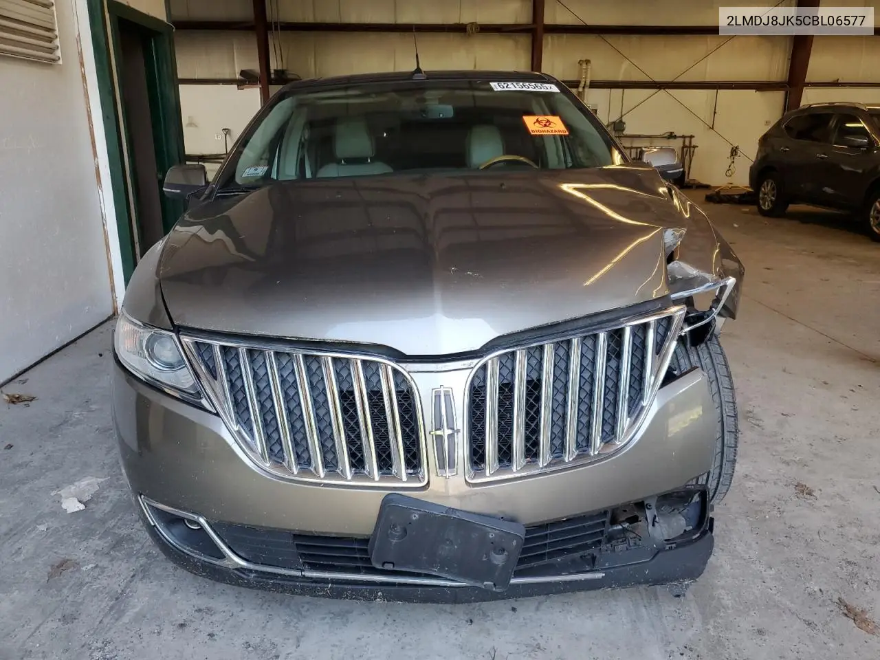 2012 Lincoln Mkx VIN: 2LMDJ8JK5CBL06577 Lot: 62156565