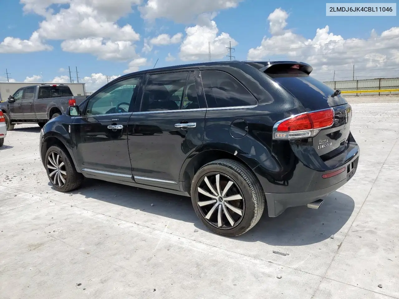 2012 Lincoln Mkx VIN: 2LMDJ6JK4CBL11046 Lot: 62455245