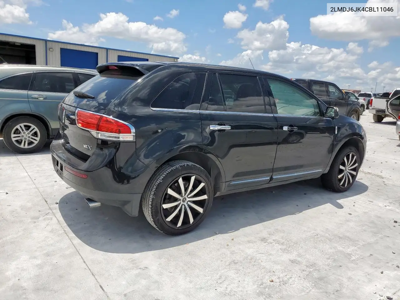 2012 Lincoln Mkx VIN: 2LMDJ6JK4CBL11046 Lot: 62455245