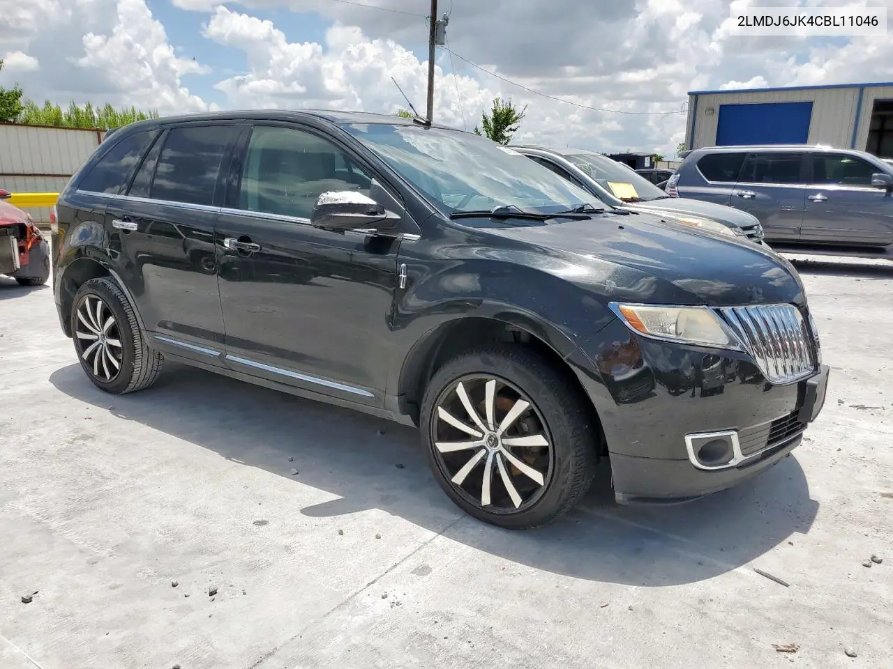 2012 Lincoln Mkx VIN: 2LMDJ6JK4CBL11046 Lot: 62455245
