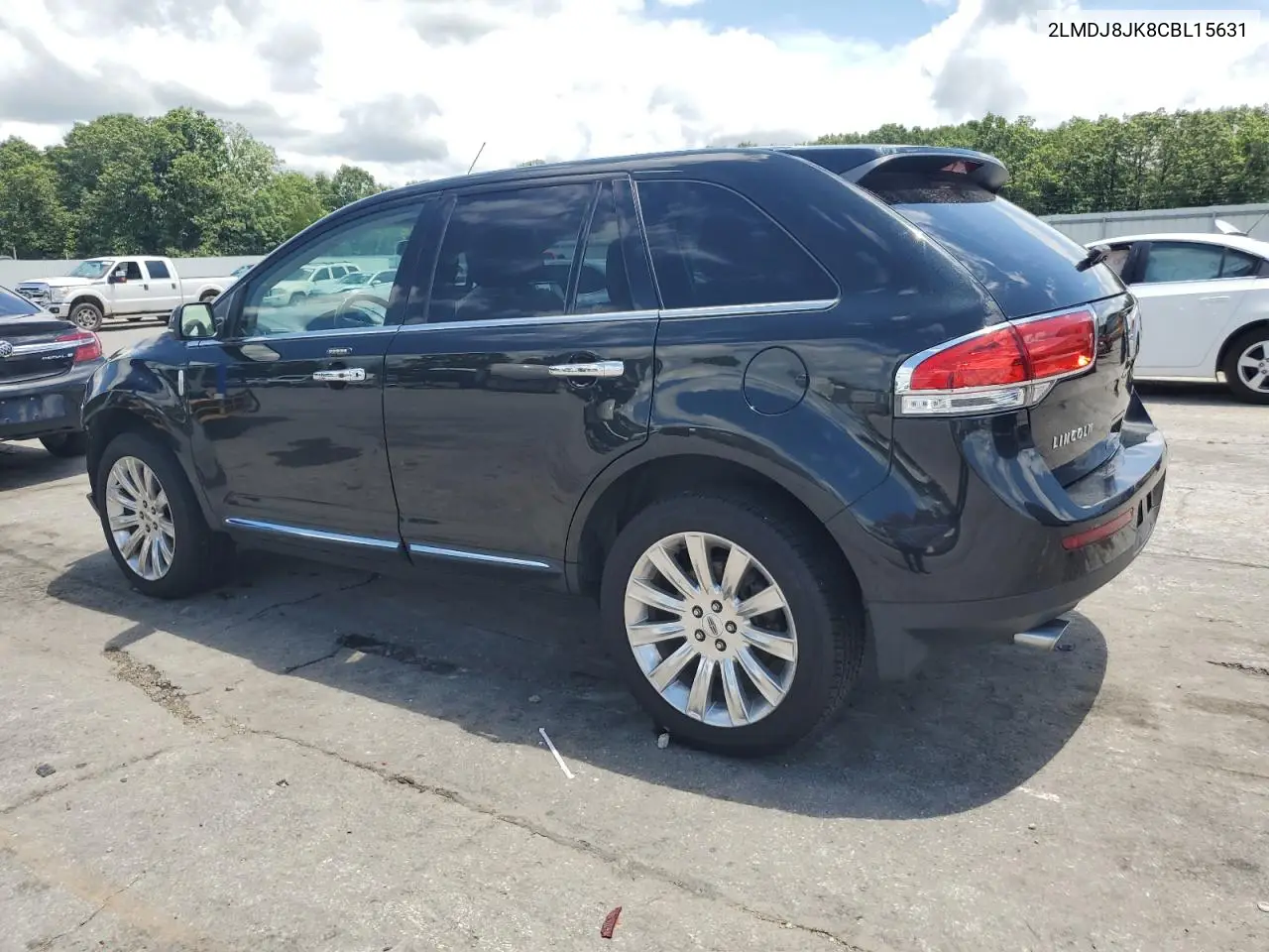 2012 Lincoln Mkx VIN: 2LMDJ8JK8CBL15631 Lot: 62861215