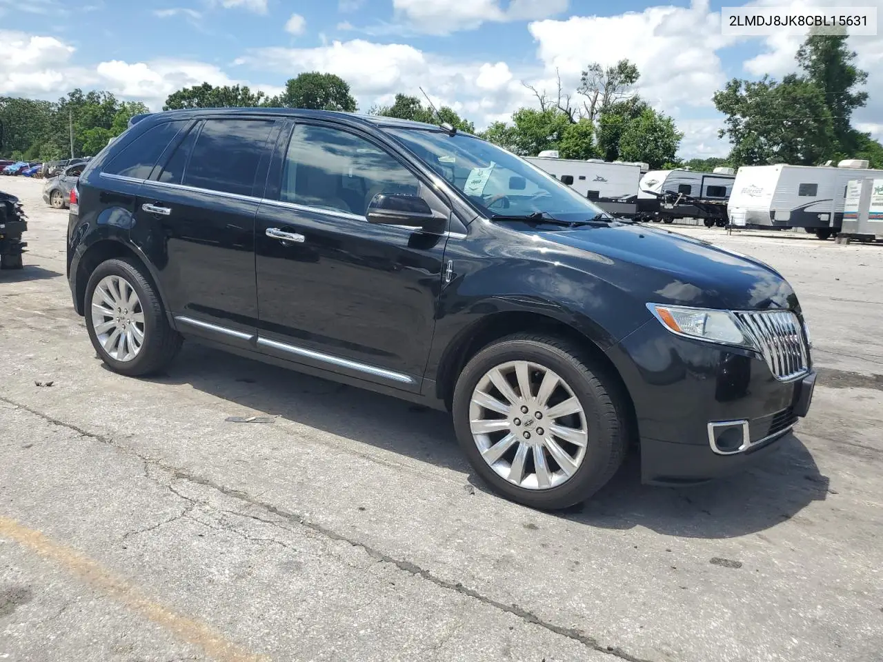2012 Lincoln Mkx VIN: 2LMDJ8JK8CBL15631 Lot: 62861215