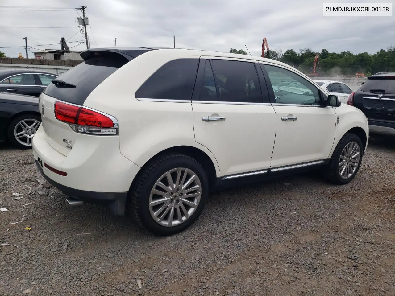 2012 Lincoln Mkx VIN: 2LMDJ8JKXCBL00158 Lot: 63015735