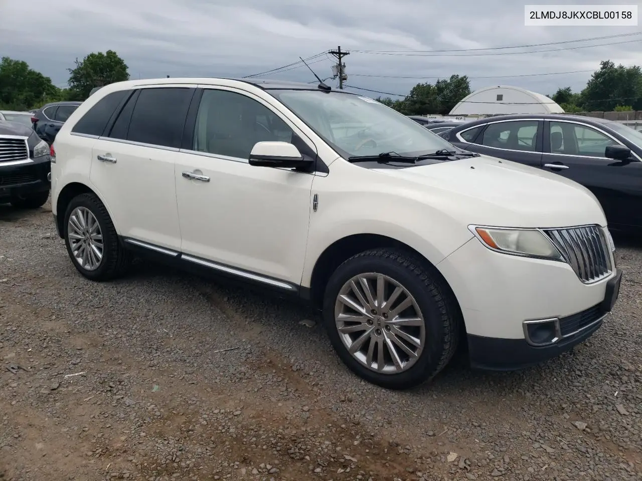 2012 Lincoln Mkx VIN: 2LMDJ8JKXCBL00158 Lot: 63015735