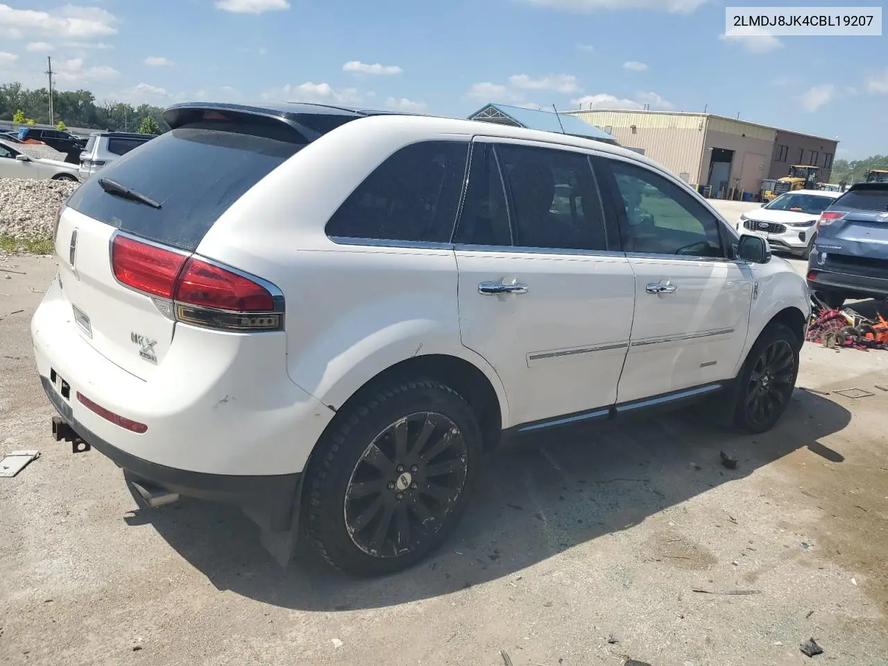 2012 Lincoln Mkx VIN: 2LMDJ8JK4CBL19207 Lot: 64108885