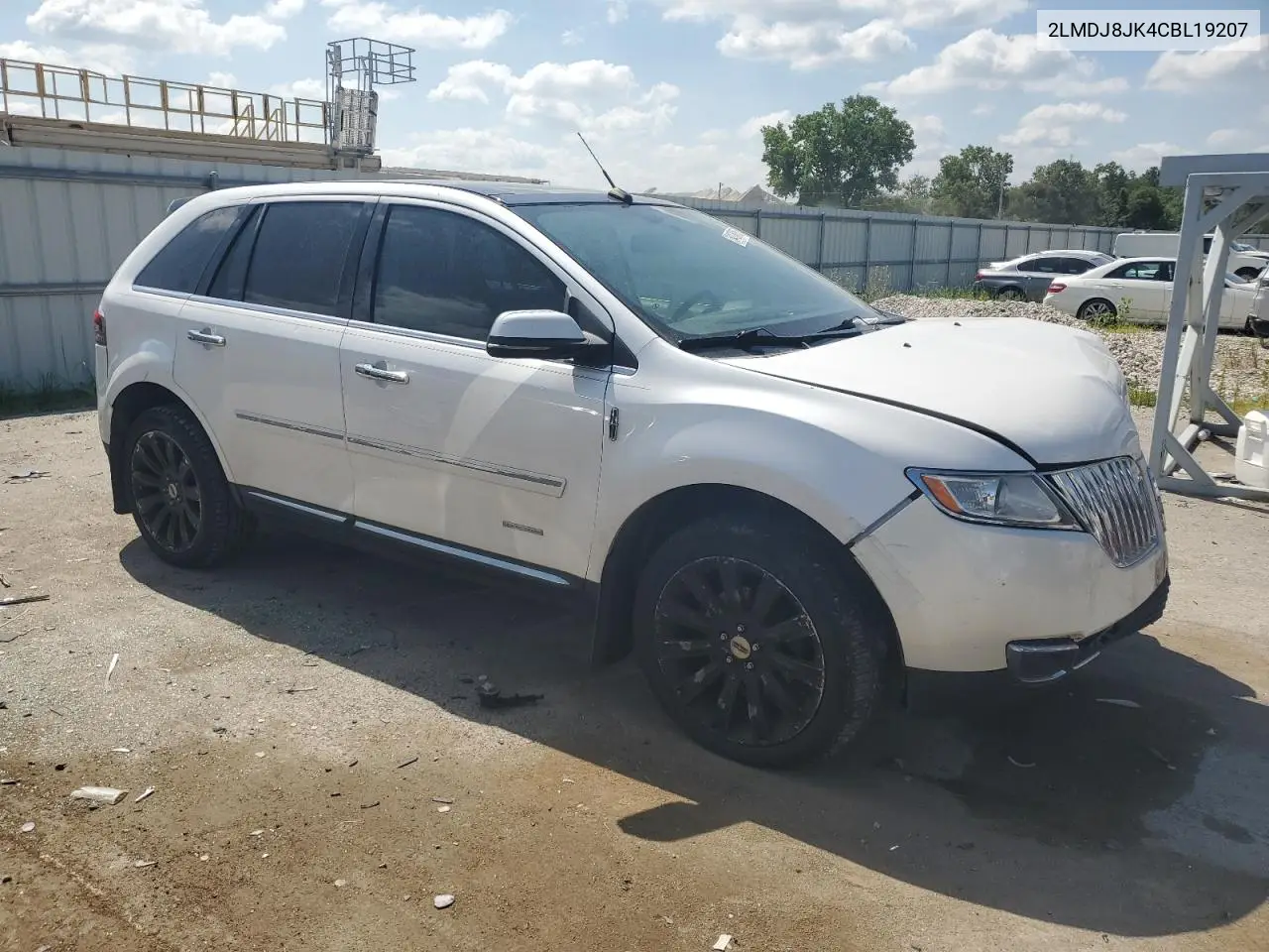 2012 Lincoln Mkx VIN: 2LMDJ8JK4CBL19207 Lot: 64108885