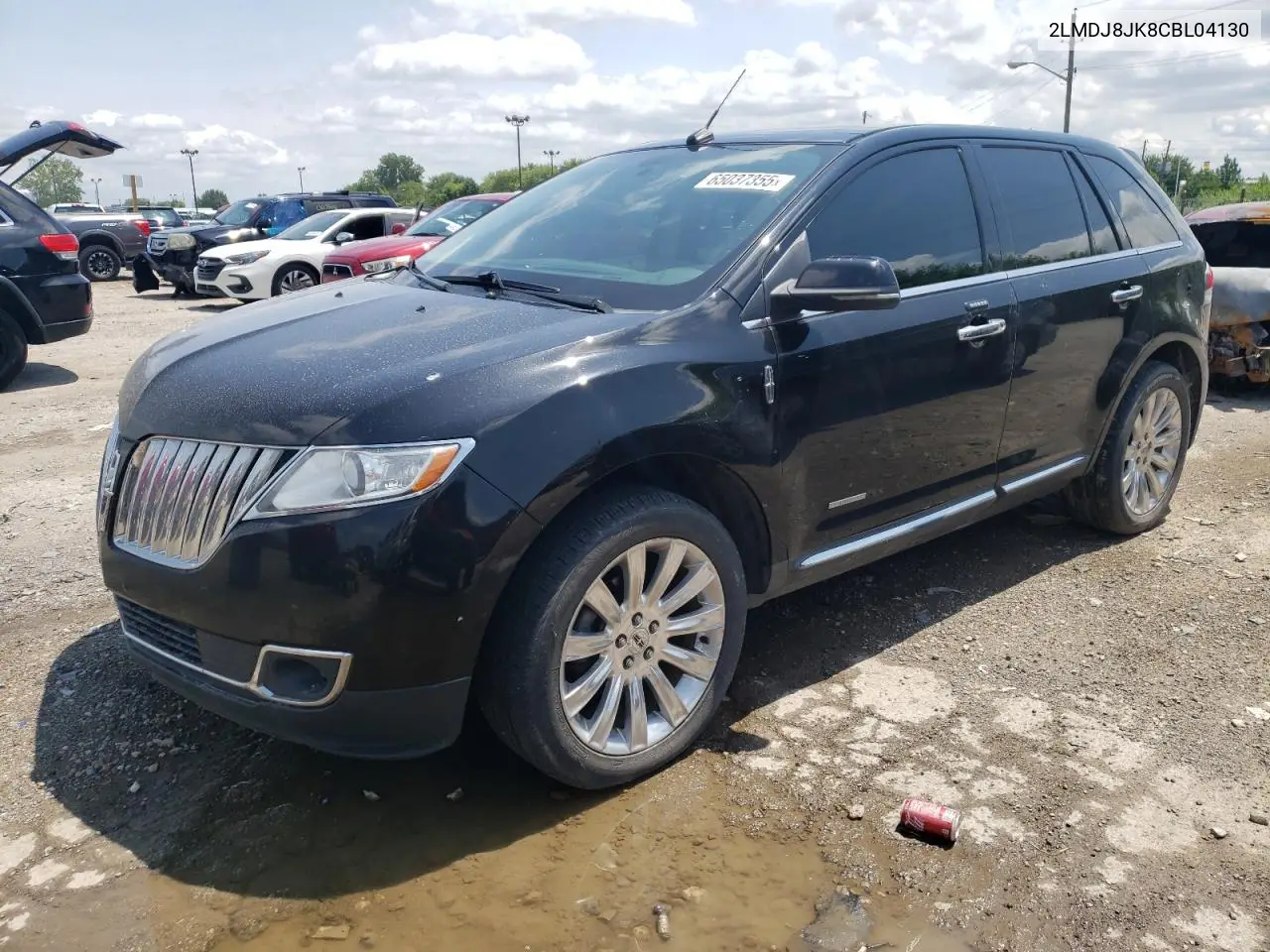 2012 Lincoln Mkx VIN: 2LMDJ8JK8CBL04130 Lot: 65037355