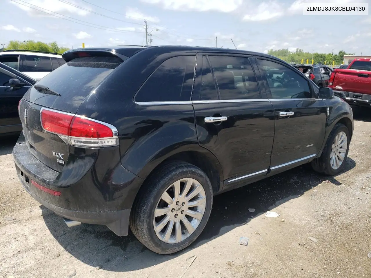 2012 Lincoln Mkx VIN: 2LMDJ8JK8CBL04130 Lot: 65037355