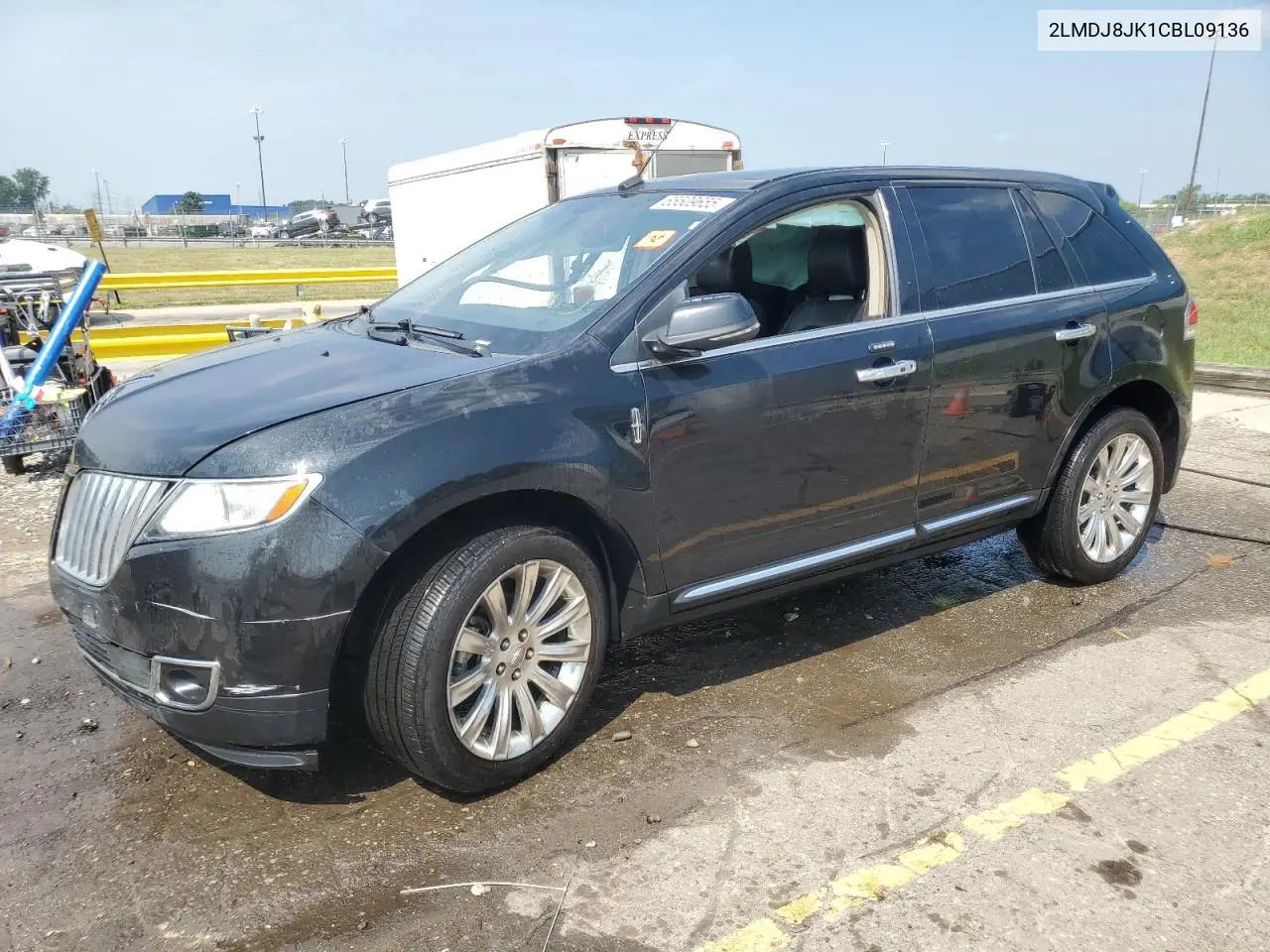 2012 Lincoln Mkx VIN: 2LMDJ8JK1CBL09136 Lot: 65509655