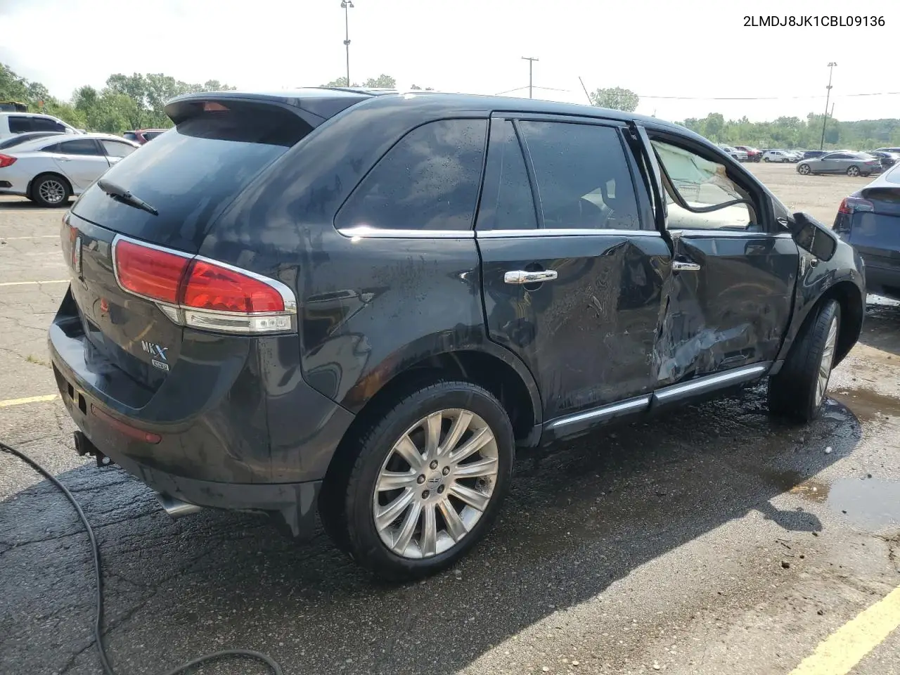 2012 Lincoln Mkx VIN: 2LMDJ8JK1CBL09136 Lot: 65509655