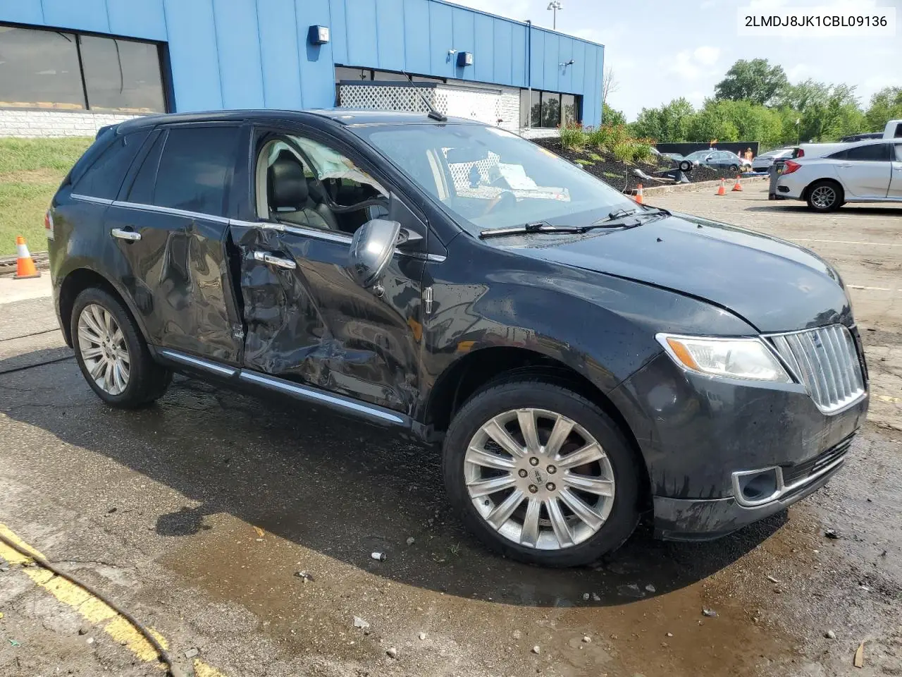2012 Lincoln Mkx VIN: 2LMDJ8JK1CBL09136 Lot: 65509655