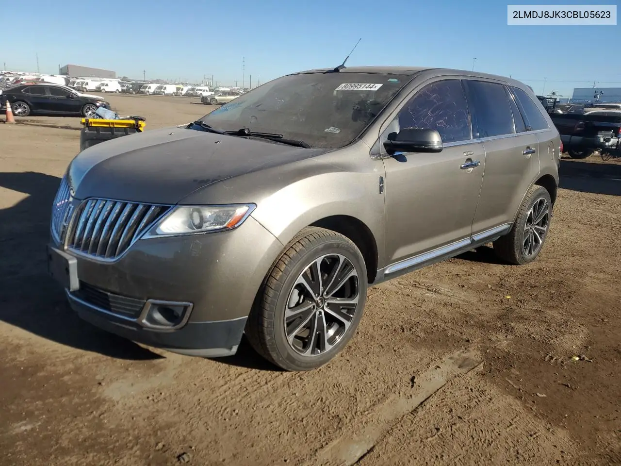 2012 Lincoln Mkx VIN: 2LMDJ8JK3CBL05623 Lot: 80995144