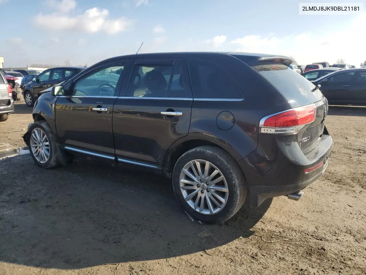2013 Lincoln Mkx VIN: 2LMDJ8JK9DBL21181 Lot: 47809395
