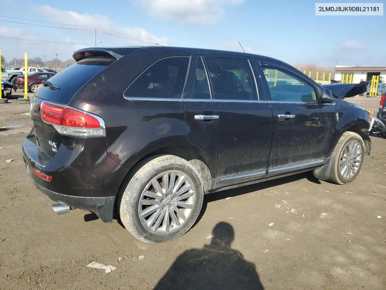 2013 Lincoln Mkx VIN: 2LMDJ8JK9DBL21181 Lot: 47809395