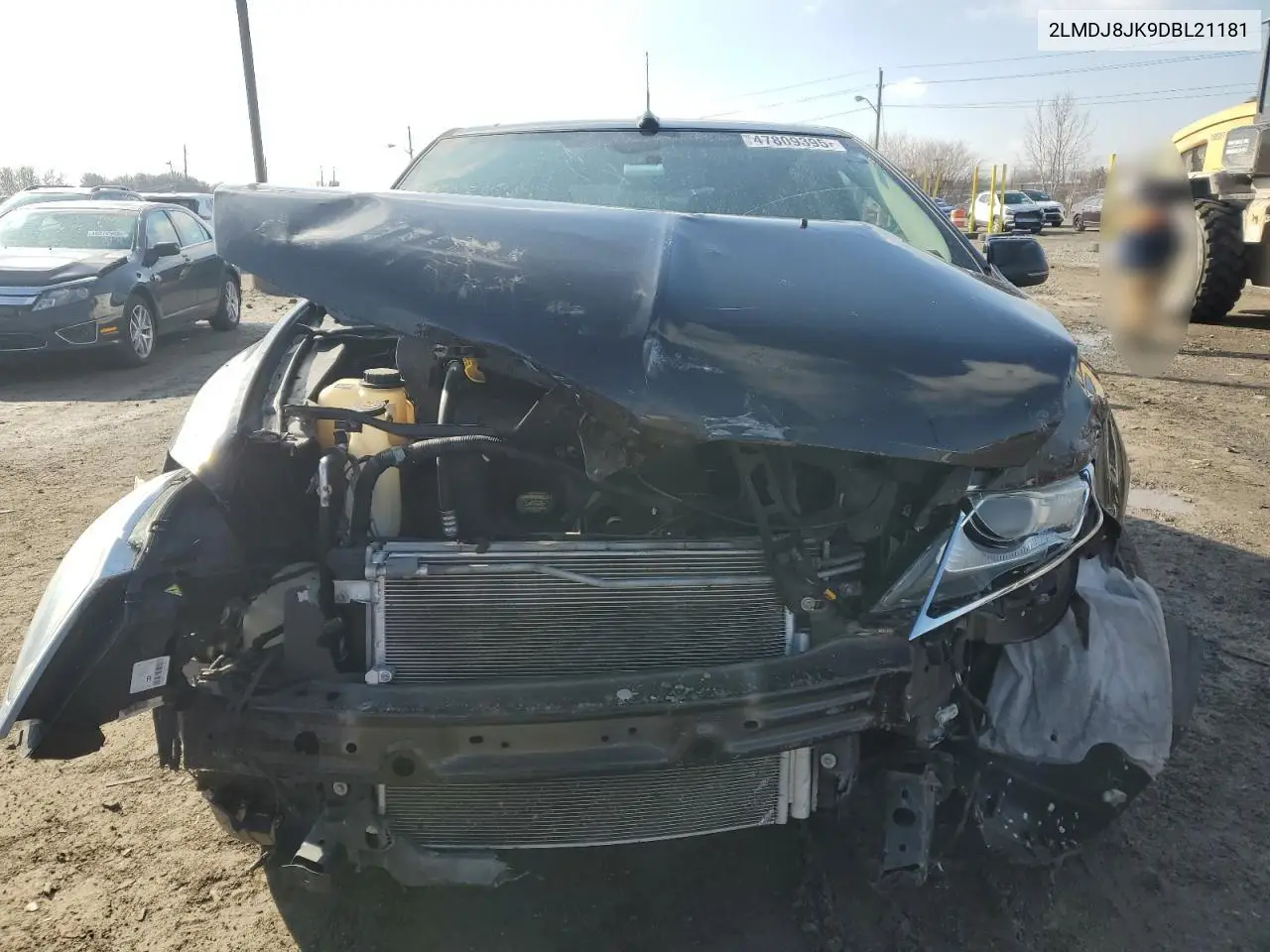 2013 Lincoln Mkx VIN: 2LMDJ8JK9DBL21181 Lot: 47809395