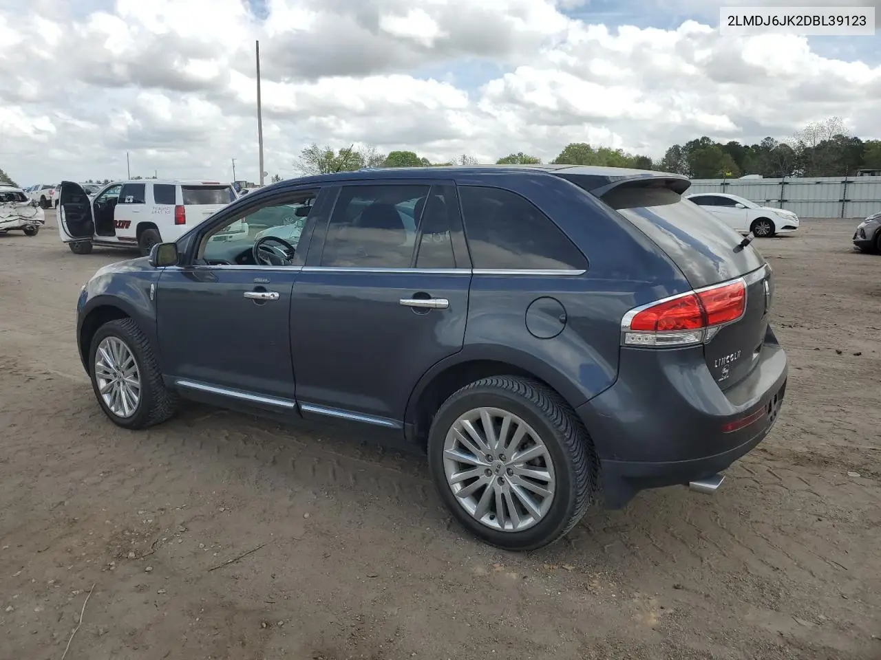 2013 Lincoln Mkx VIN: 2LMDJ6JK2DBL39123 Lot: 51302255