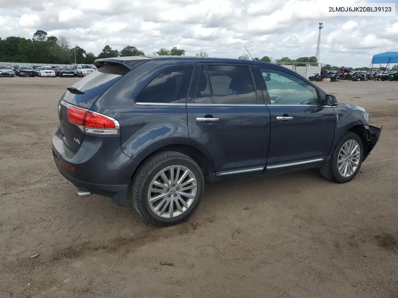 2013 Lincoln Mkx VIN: 2LMDJ6JK2DBL39123 Lot: 51302255