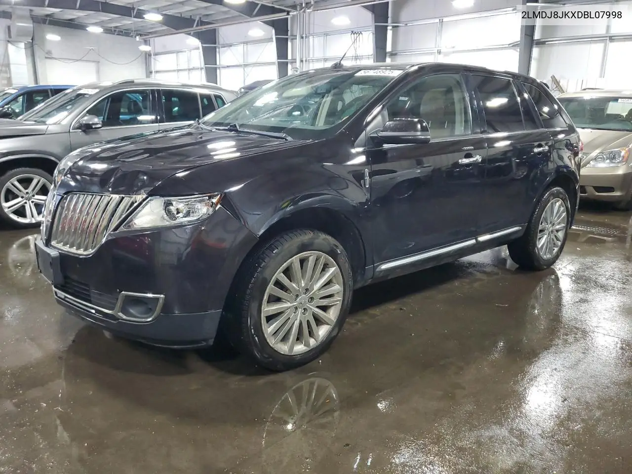 2013 Lincoln Mkx VIN: 2LMDJ8JKXDBL07998 Lot: 56748925